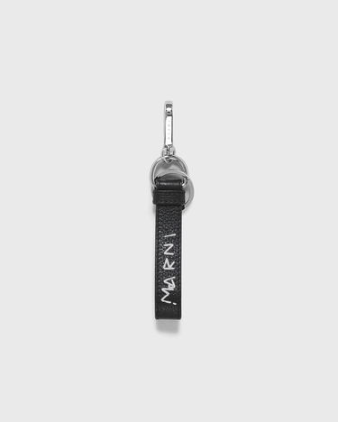 Брелоки Marni Marni Leather Keychain чорний | PCMI0018A2-00N99, 1
