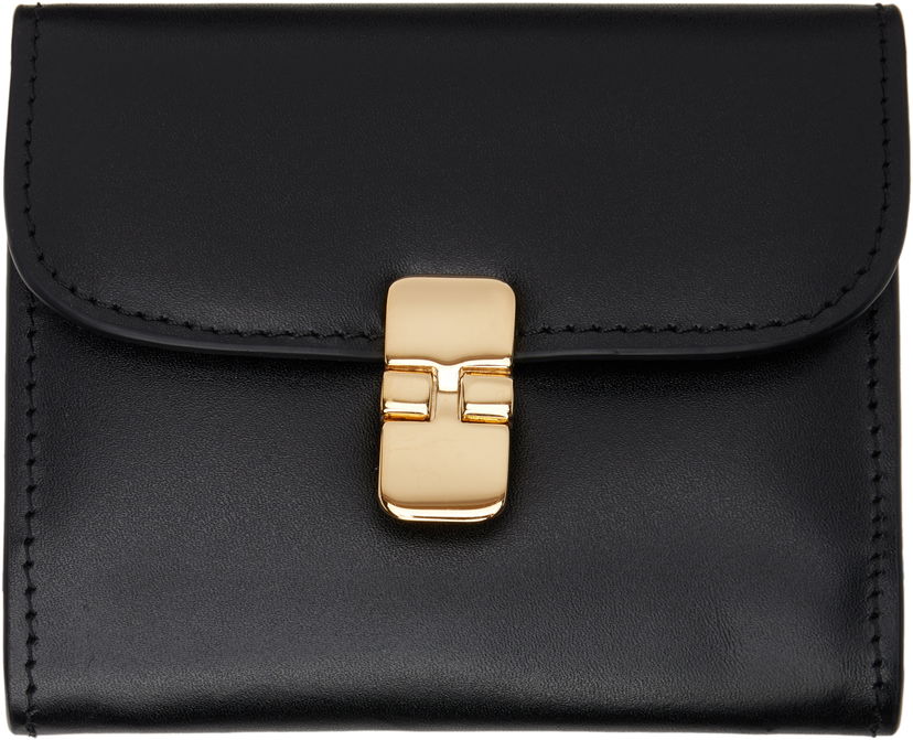 Гаманець A.P.C. A.P.C. Grace Compact Wallet чорний | PXBMW-F63603