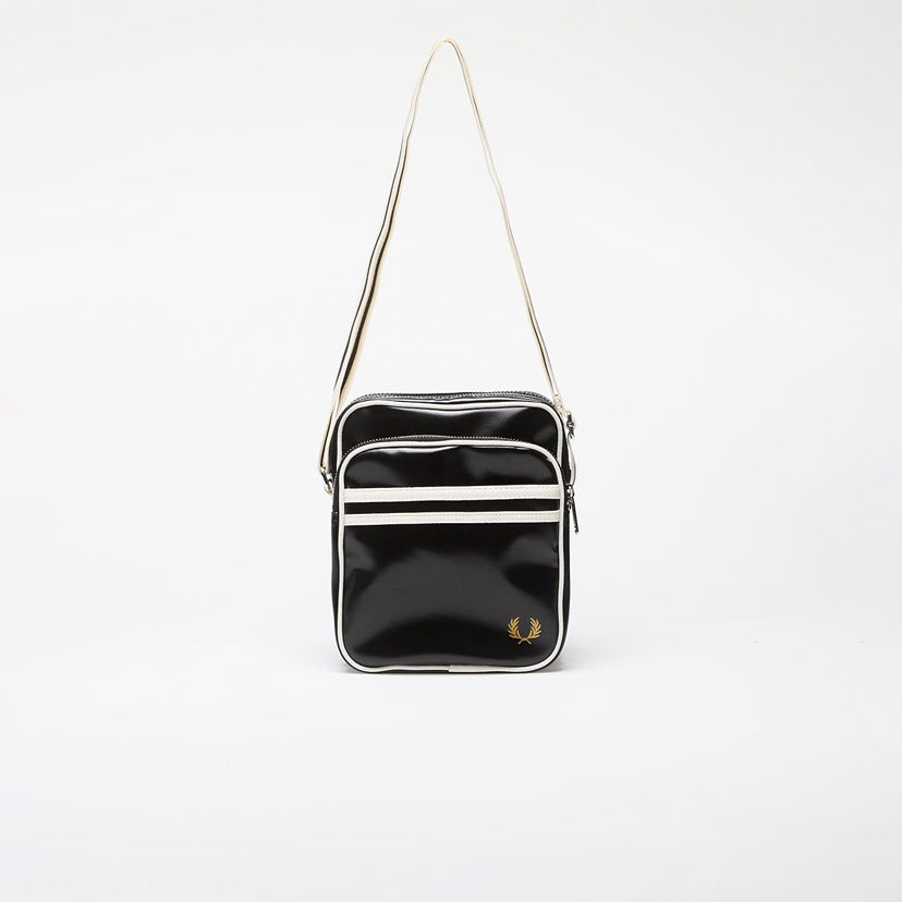 Сумка Fred Perry Classic Side Bag Black/ Ecru 2 l чорний | L8258 D57
