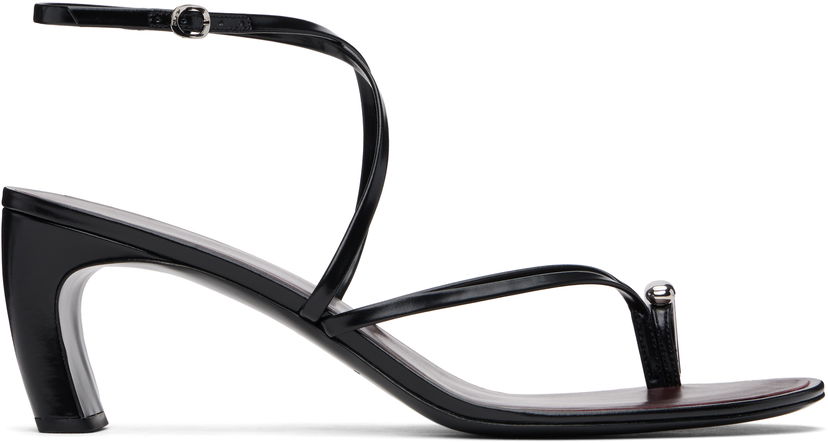 Аксесуари Tory Burch Tory Burch Pierced Strappy Heeled Sandals чорний | 169779-006