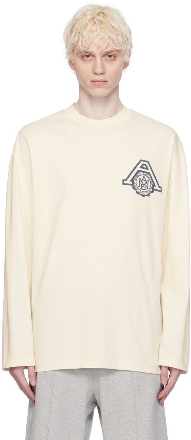 Футболка Ambush Scholarship T-Shirt бежевий | BMAB002S24JER0013145