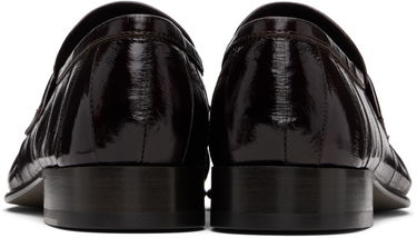 Кросівки та взуття The Row Soft Leather Loafers чорний | F1280-E17, 1