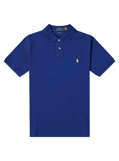 Сорочка поло Polo by Ralph Lauren Custom Fit Polo темно-синій | 710782592002