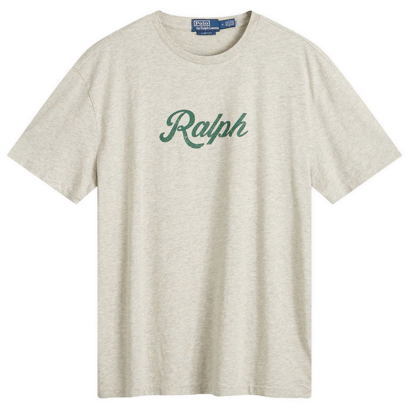 Футболка Polo by Ralph Lauren Large Logo T-Shirt бежевий | 710936401004
