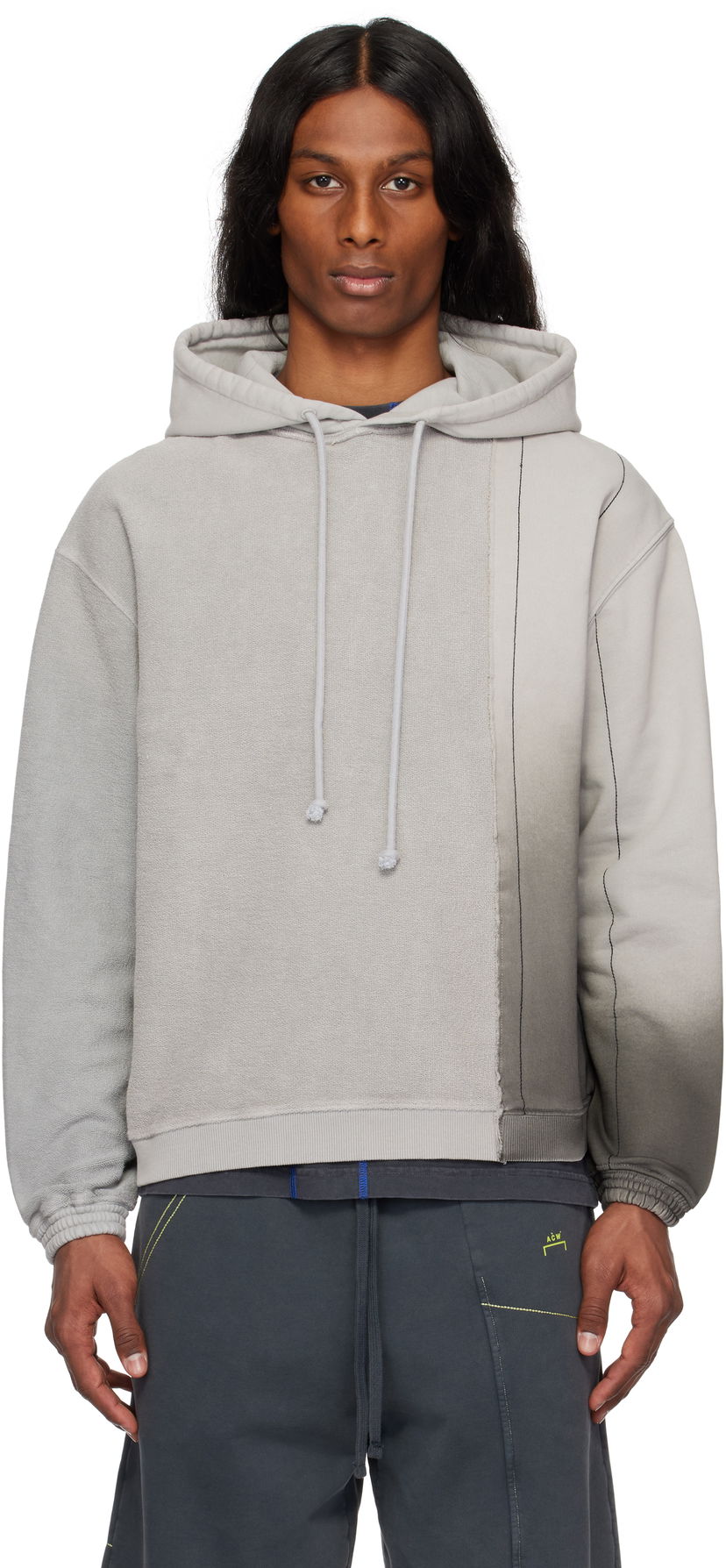 Світшоти A-COLD-WALL* A-COLD-WALL* Dial Panel Hoodie Сірий | ACWMW214