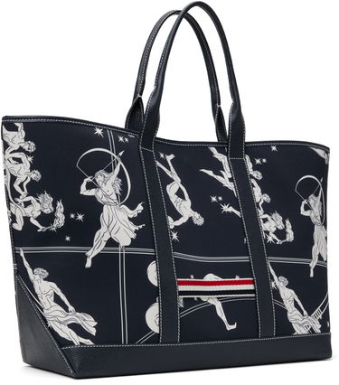 сумка-тоут Thom Browne Thom Browne Olympic Constellation Medium Tool Tote темно-синій | MAG389A-F0891, 2