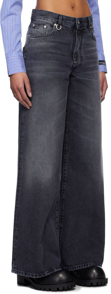 Джинси We11done We11done Oversized Washed Jeans чорний | WD-DP0-25-396-W-BK, 1