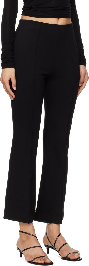Штани rag & bone Rag & Bone Irina Ponte Slim Fit Kick Flare Trousers чорний | WAC25S7003D803, 1