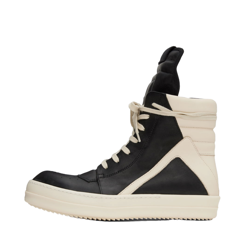 Кросівки та взуття Rick Owens Geobasket чорний | RU01D3894 LOOLCO