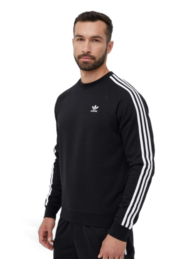 Світшоти adidas Originals Adicolor Classics 3-Stripes Crew Sweat чорний | IM2087