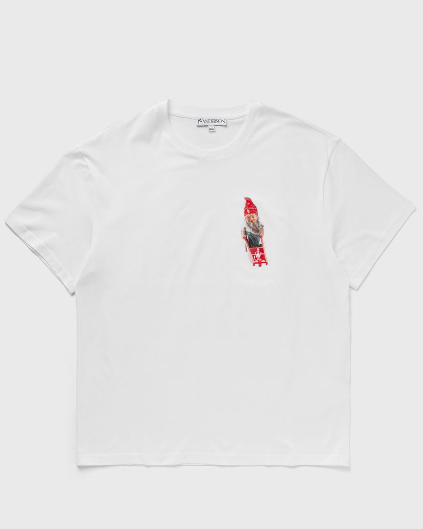 Футболка JW Anderson GNOME CHEST TEE білий | JT0214-PG0980-001
