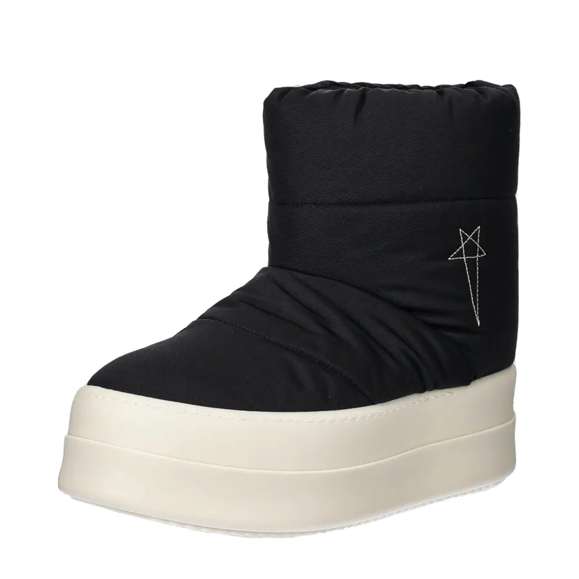 Кросівки та взуття Rick Owens Mega Bumper Low Lunar Boots чорний | DU02D2839.MUPAM9