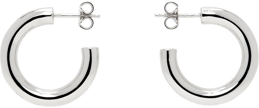 Сережки LEMAIRE Lemaire Small Classic Hoop Earrings Металік | JW0088 LO0042
