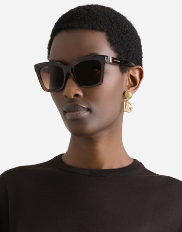 Сонцезахисні окуляри Dolce & Gabbana Dolce & Gabbana DG Hinge Sunglasses Коричневий | VG4498VP2749V000, 1