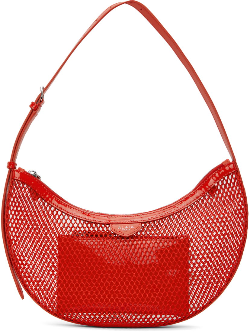 Сумка Alaïa One Piece Demi Lune Shoulder Bag Червоний | AA1S02731CA266