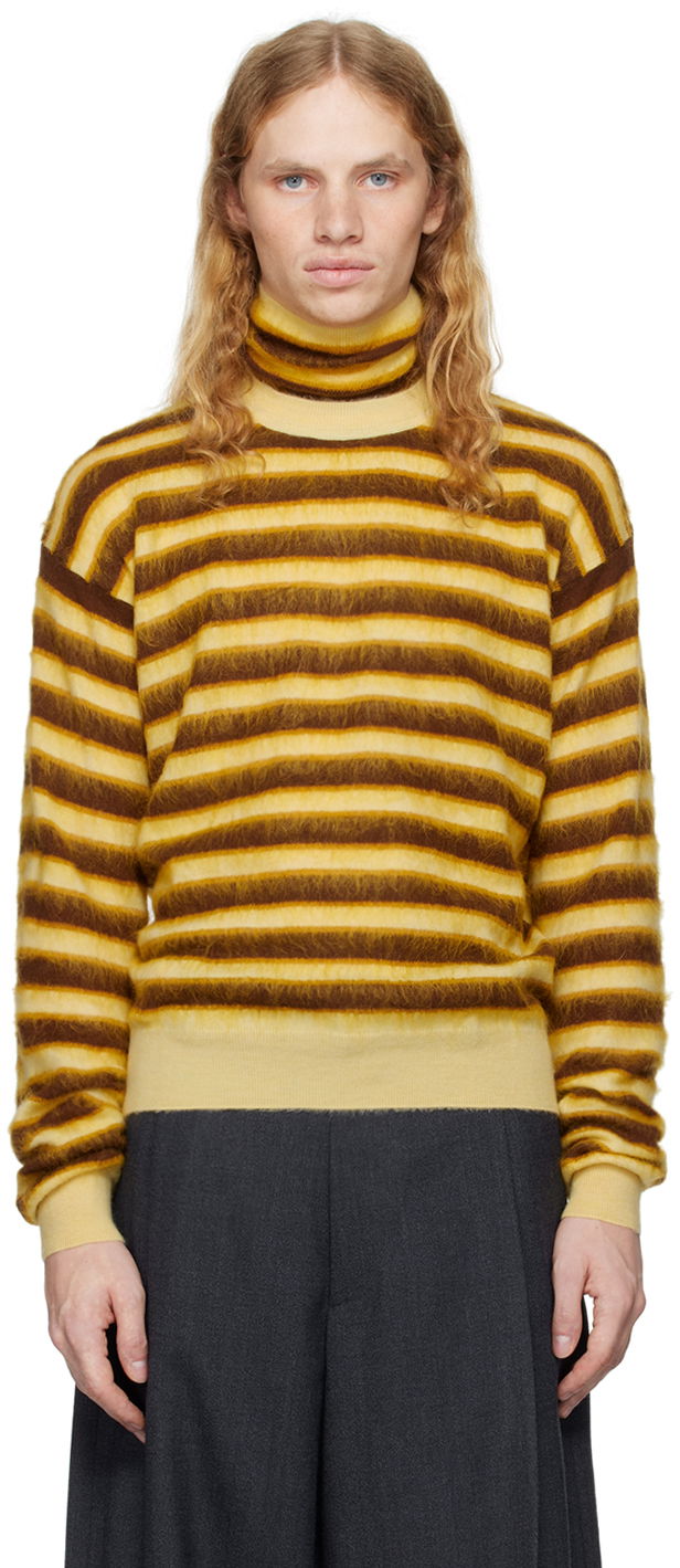 Cветр Marni Striped Turtleneck Sweater Різнокольоровий | GCMG0408Q0 UFW617