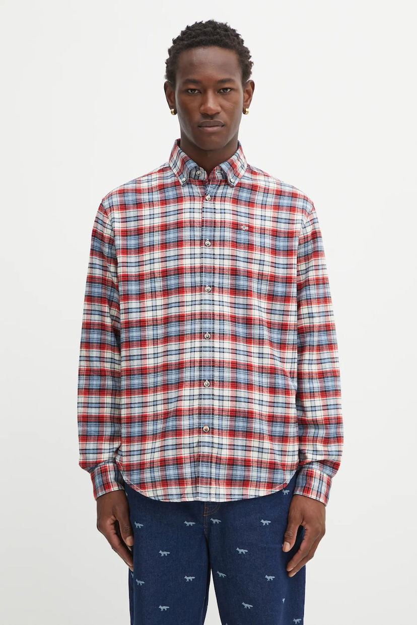 Сорочка Napapijri Napapijri G-Trekking 3 Regular Fit Flannel Shirt Різнокольоровий | NP0A88TLCBU1