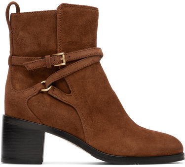 Одяг rag & bone Rag & Bone Suede Buckle Boots Коричневий | WFF22FF007F17, 0