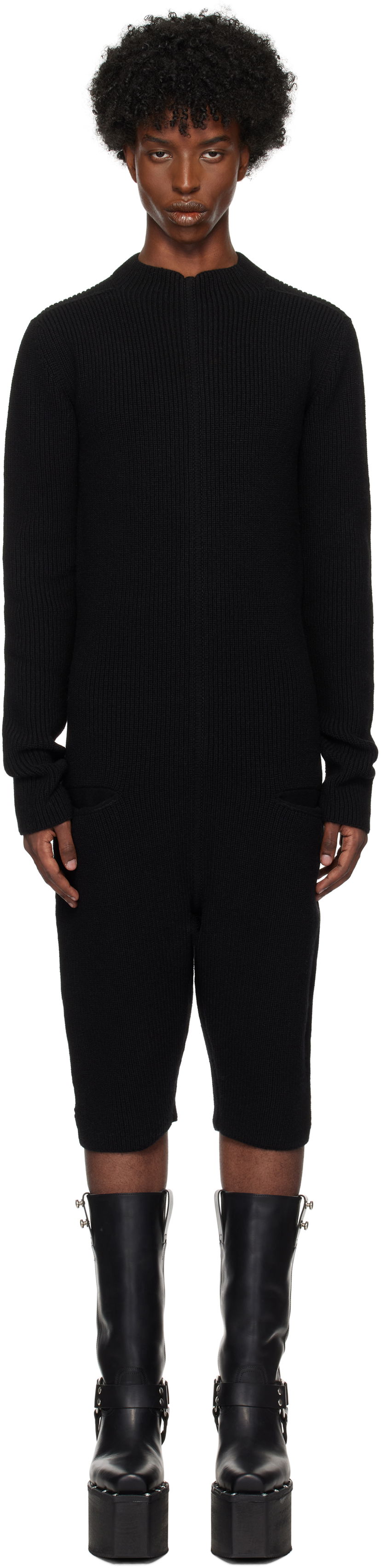 Комбінезон Rick Owens Jumpsuit чорний | RR02D6697 KWV