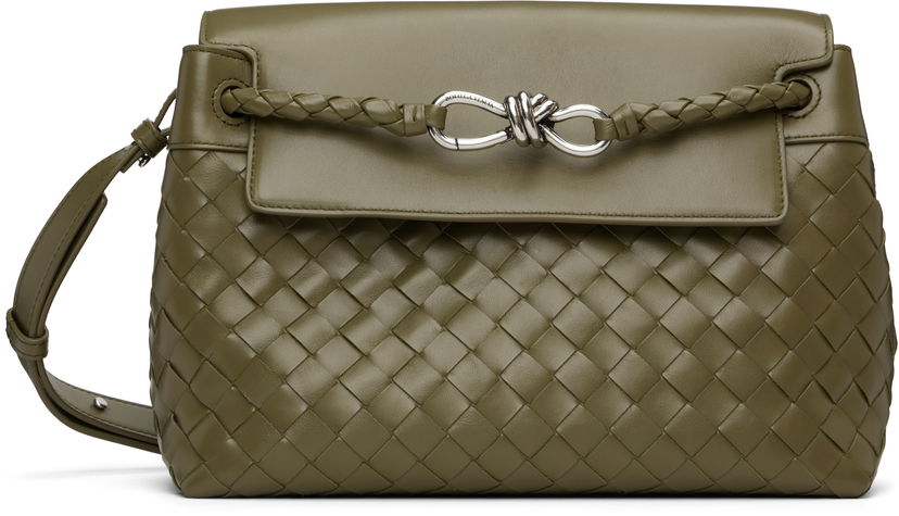 Сумка Bottega Veneta Bottega Veneta Small Andiamo Messenger Bag Зелений | 815781V2HLD2945