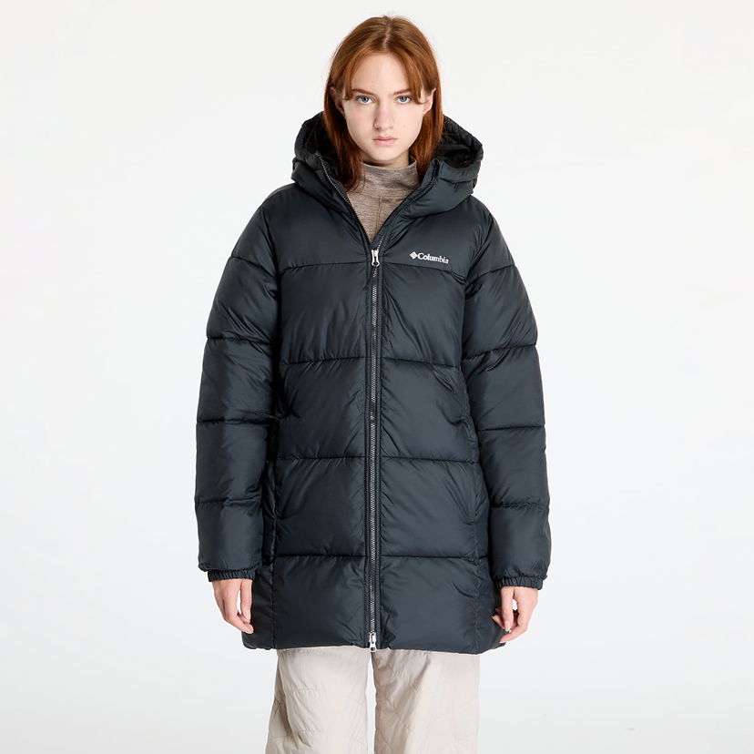 Пуховик Columbia Puffect™ II Mid Hooded Jacket Black чорний | 2088471010