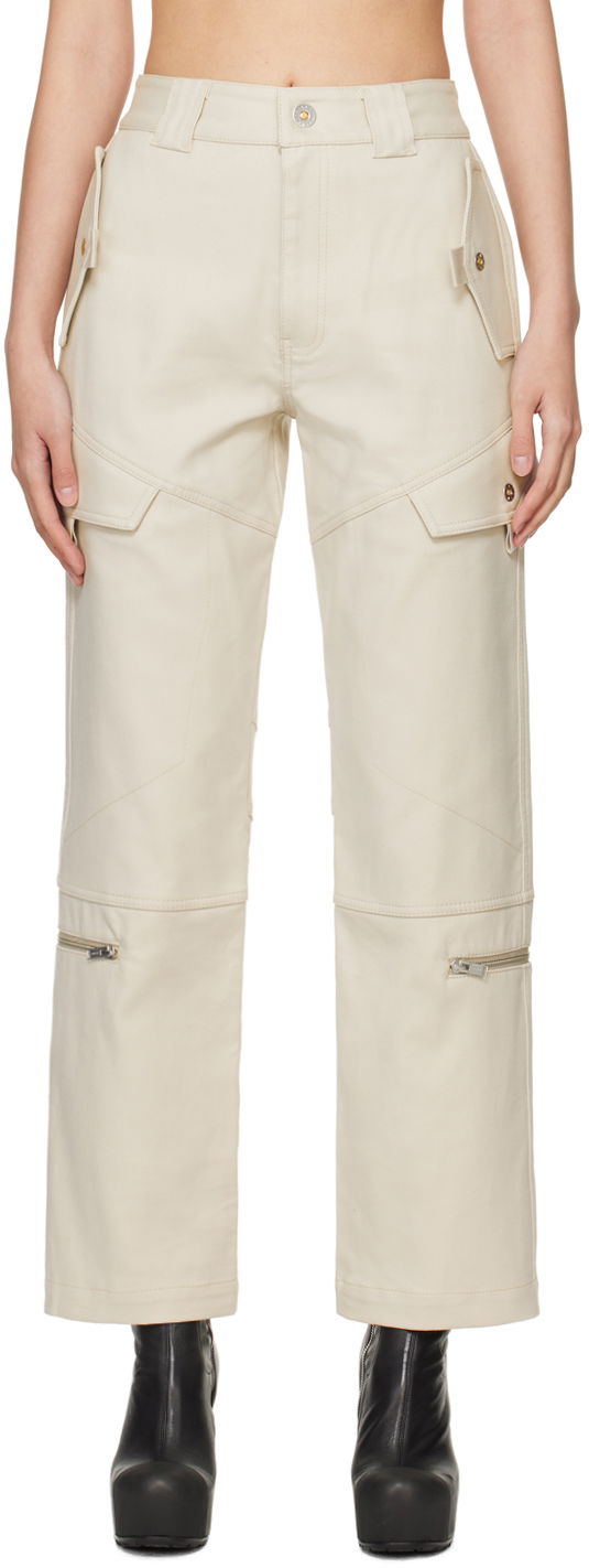 Штани карго Dion Lee Tactical Cargo Pants бежевий | C2179PS24