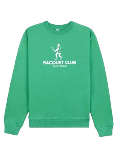 Світшоти Sporty & Rich Racquet Club Crewneck Зелений | CR654GS
