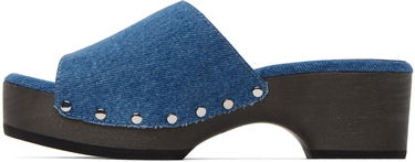 Одяг rag & bone rag & bone Mara Denim Clogs Синій | WFF23PF015SA15, 2