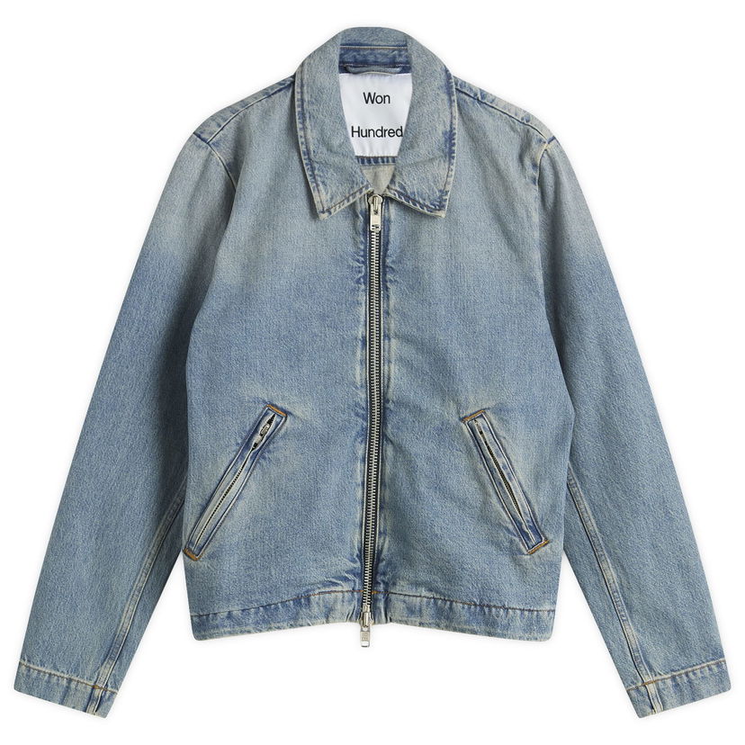 Куртка Won Hundred Men's Dutton Denim Jacket, Size Small Синій | 3753-15028