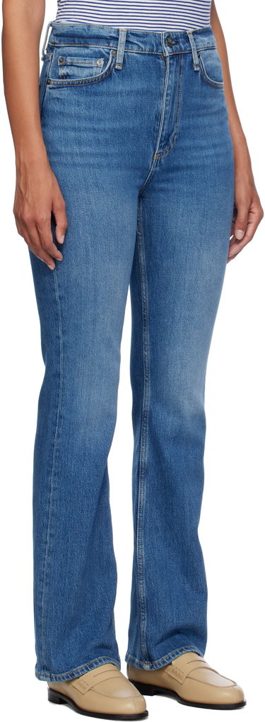 Джинси rag & bone rag & bone Peyton Bootcut Jeans Синій | WDD24F2948B7AL, 1