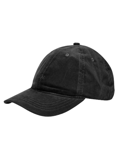Кепка WOOD WOOD Cord Low Profile Cap чорний | 12130810-9016-9999