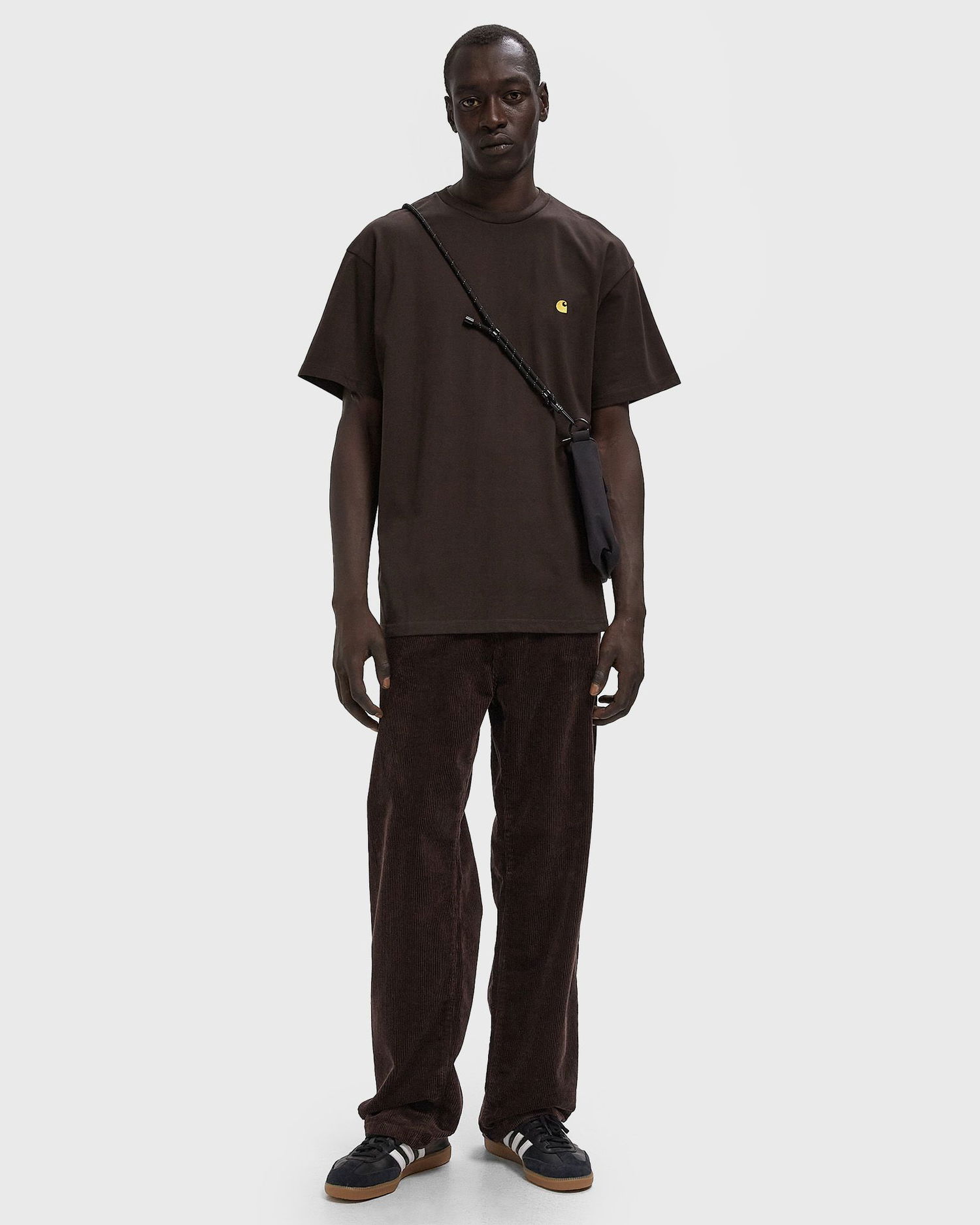 Футболка Carhartt WIP Chase T-Shirt Коричневий | I026391-00W.XX, 1