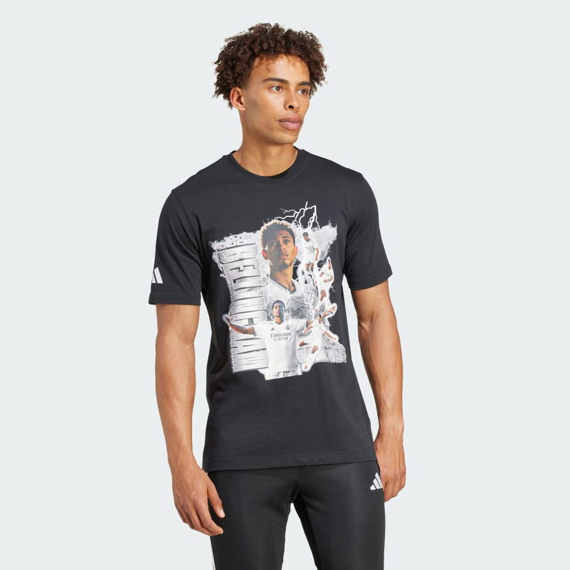 Футболка adidas Performance Bellingham Tour Graphic T-Shirt чорний | JN0832