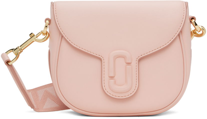 Сумка Marc Jacobs Marc Jacobs 'The J Marc' Small Saddle Bag Рожевий | 2S3HMS003H03