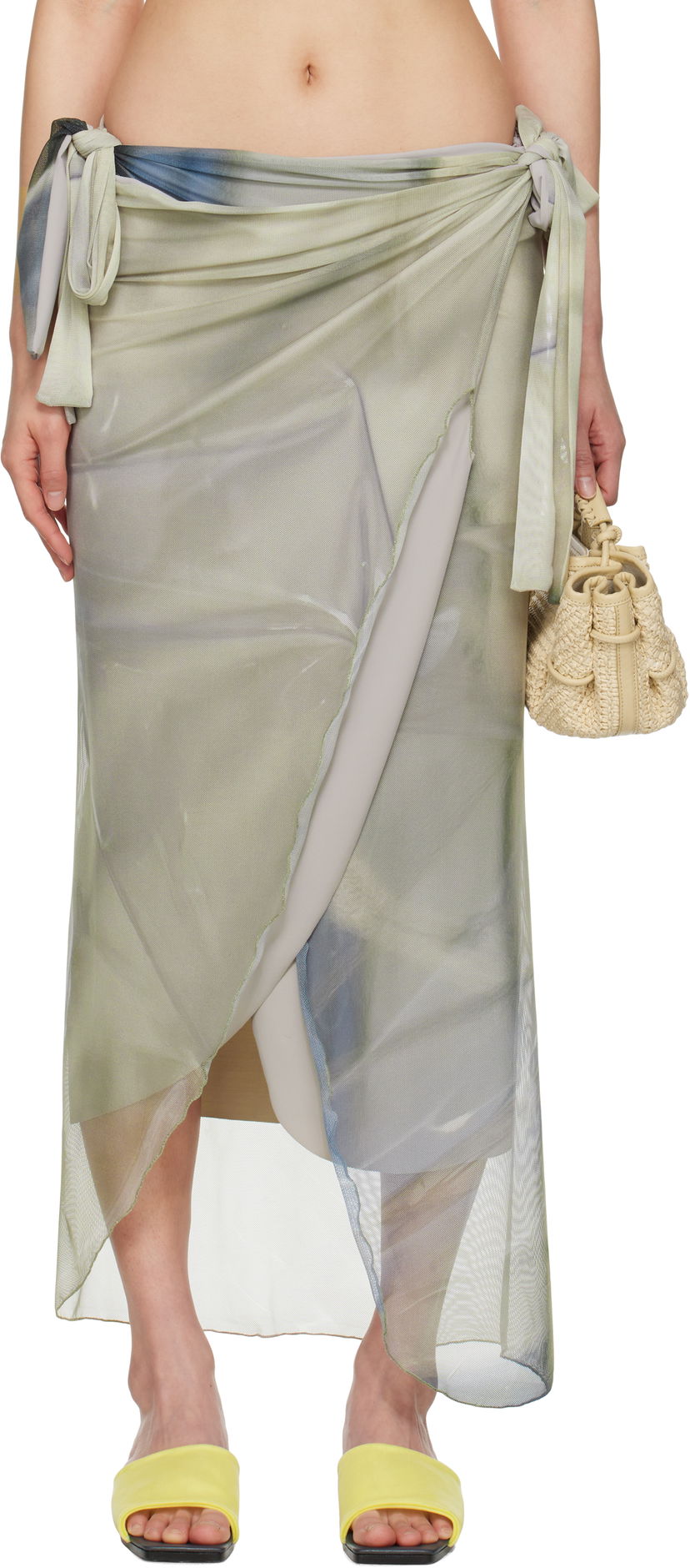 Спідниця Serapis Draped Tarp Malong Maxi Skirt Різнокольоровий | SS25_PS_1