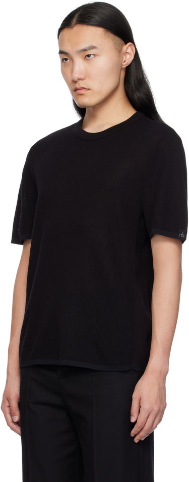 Футболка rag & bone rag & bone Harvey Crewneck T-Shirt чорний | MBS25S024BC24, 3