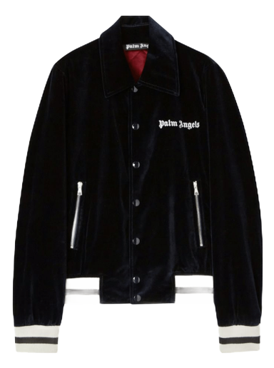 Куртка Palm Angels Sunday Life Is Palm Baseball Jacket чорний | PMEA229F22FAB0014903