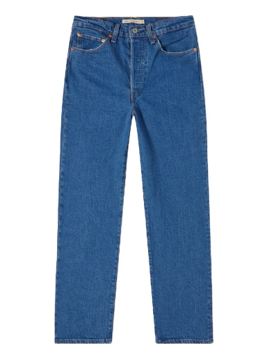Джинси Levi's Ribcage Straight Ankle Jeans Синій | 72693-0117