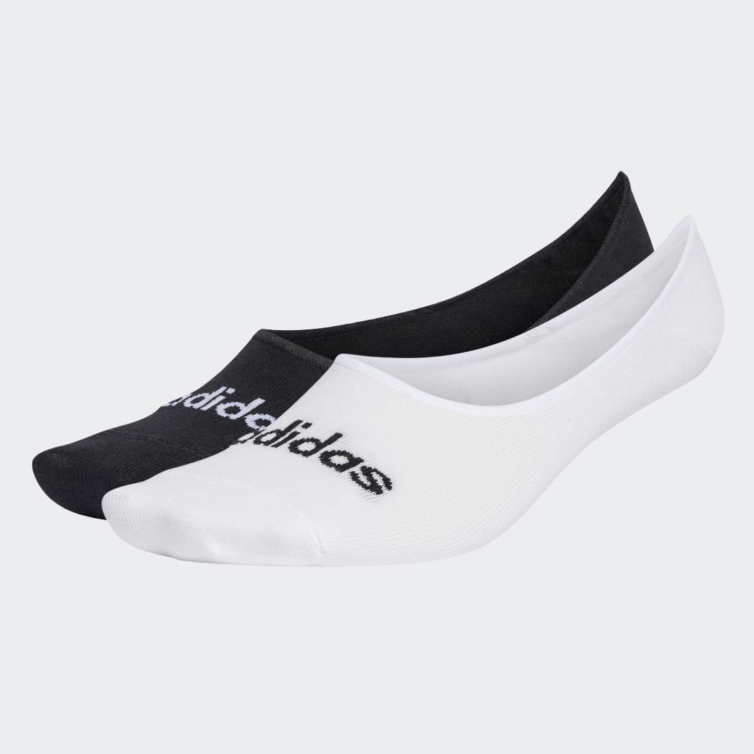 Шкарпетки adidas Performance Thin Linear Ballerina No-Show Socks - 2 Pairs білий | HT3448, 1