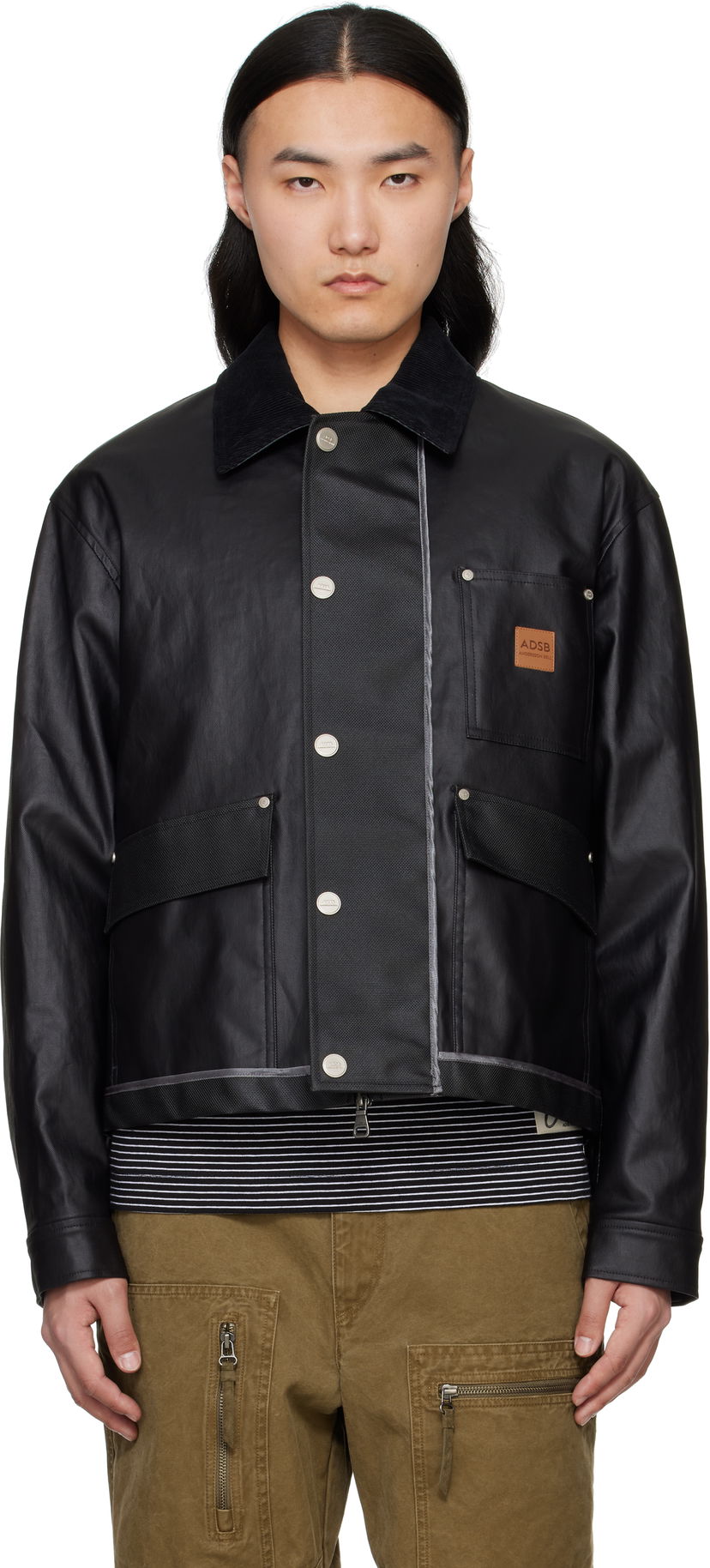 Куртка Andersson Bell Andersson Bell Dawoori Inside Out Jacket чорний | awa674m