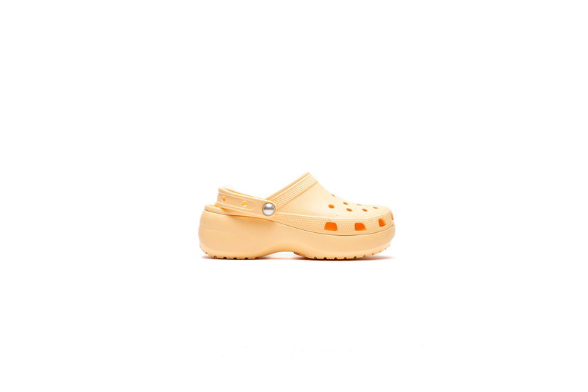 Кросівки та взуття Crocs Classic Platform Clogs бежевий | 211231-78Z