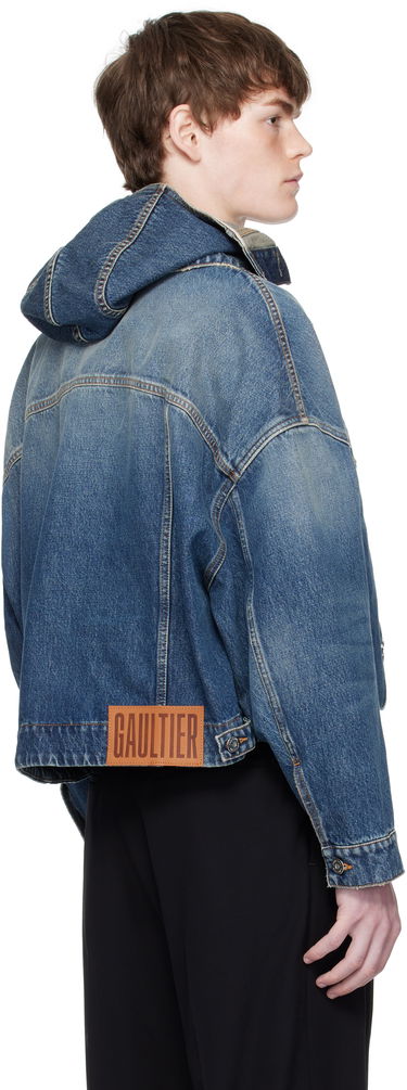 Куртка Jean Paul Gaultier Jean Paul Gaultier 'The Double' Denim Jacket Синій | 25/03-U-JA006-D024-57, 2