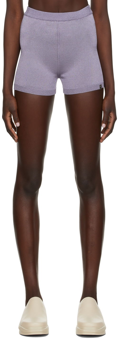 Шорти 1017 ALYX 9SM Knit Butterfly Shorts Фіолетовий | AAWKN0118YA01.S22