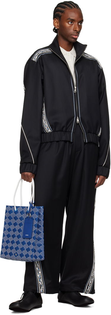 Спортивні штани ADER ERROR Embroidered Side Stripe Trousers чорний | BN01SSBT0105BK, 3