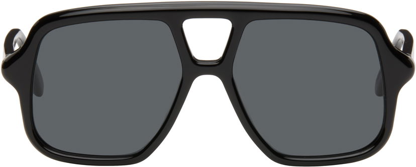 Сонцезахисні окуляри Loewe Loewe Aviator Slim Sunglasses чорний | LW40161UW5401A 192337224560