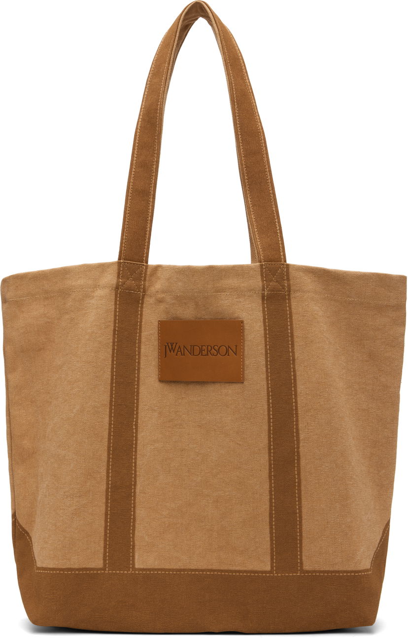 сумка-тоут JW Anderson JW Anderson Canvas Tote Коричневий | HB0498-FA0331