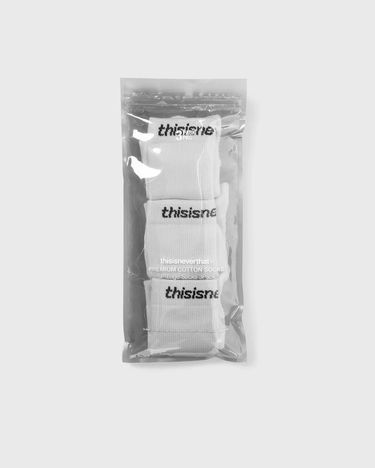 Шкарпетки thisisneverthat SP-Logo Socks 3-Pack білий | TNCO0TUNSO01WHT, 1