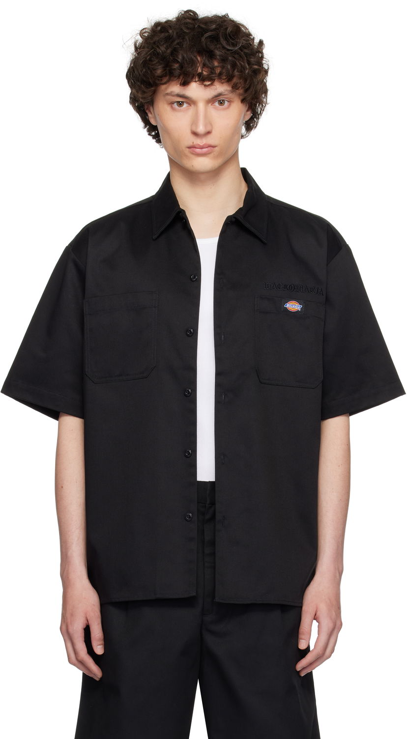 Сорочка WACKO MARIA WACKO MARIA x Dickies Edition Work Shirt чорний | 25SS-WMS-DC01