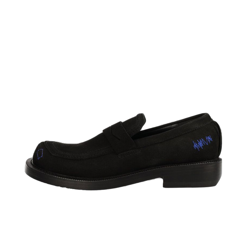 Кросівки та взуття ADER ERROR Suede Loafers чорний | BKAFWS204BK