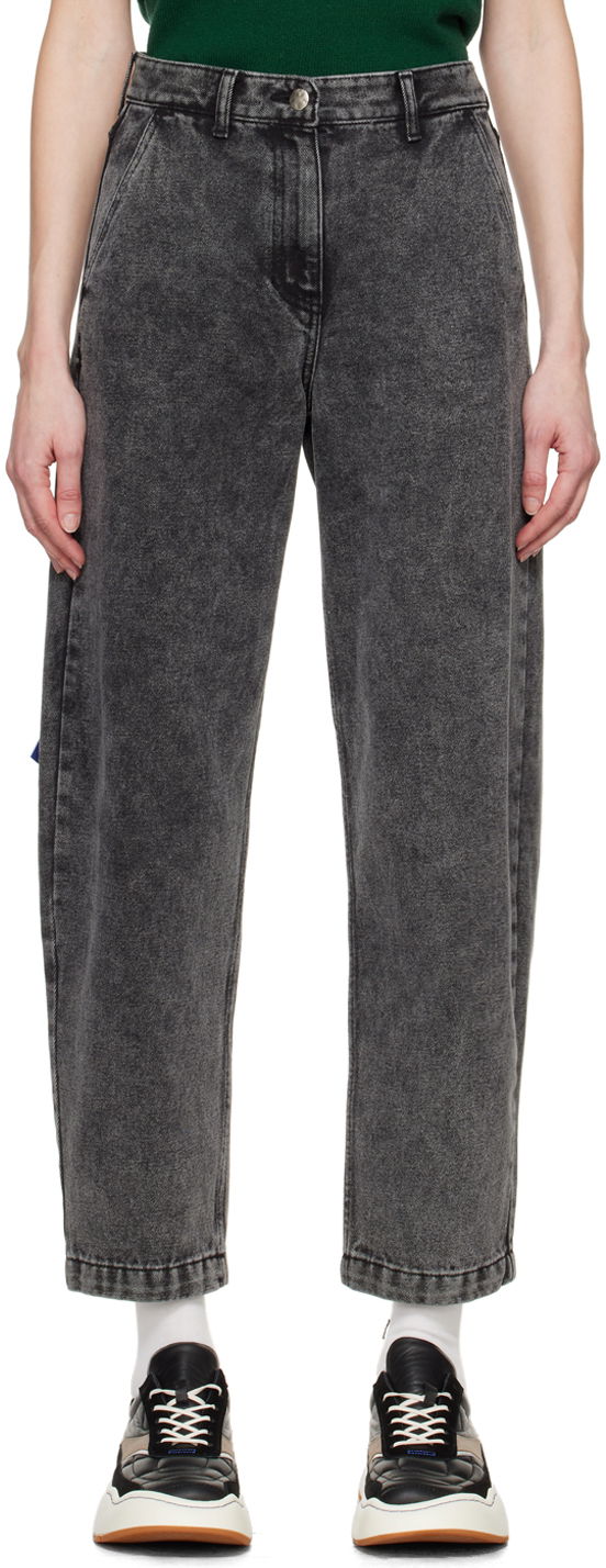Джинси ADER ERROR Faded Denim Jeans чорний | BMSGFYJE0103BK